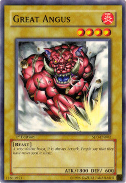 Great Angus⁣ - Structure Deck: Blaze of Destruction⁣ (Common)⁣ [002]