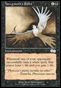 Yawgmoth's Edict⁣ - Urza's Saga⁣ (Uncommon)⁣ [170]