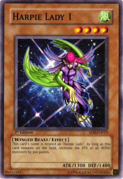 Harpie Lady 1 - Structure Deck: Lord of the Storm (Common) [SD8-013]