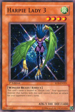 Harpie Lady 3⁣ - Rise of Destiny⁣ (Common)⁣ [019]