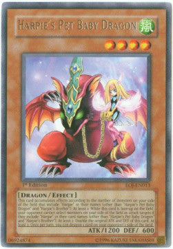 Harpie's Pet Baby Dragon (V.1 - Rare)⁣ - Enemy of Justice⁣ (Rare)⁣ [013]