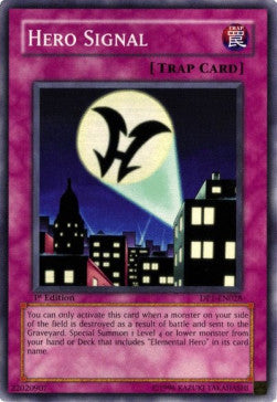 Hero Signal⁣ - Duelist Pack: Jaden Yuki⁣ (Common)⁣ [028]