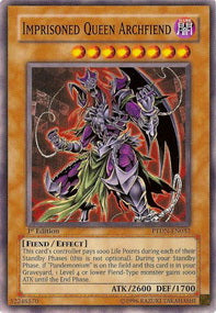 Imprisoned Queen Archfiend⁣ - Phantom Darkness⁣ (Common)⁣ [032]