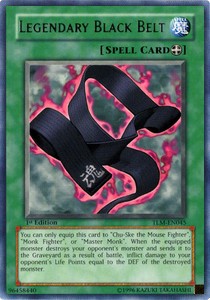 Legendary Black Belt (V.1 - Rare) - The Lost Millennium (Rare) [TLM-045]