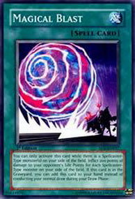 Magical Blast⁣ - Structure Deck: Spellcaster's Judgment⁣ (Common)⁣ [017]