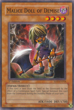 Malice Doll of Demise⁣ - Soul of the Duelist⁣ (Common)⁣ [018]