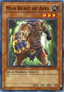 Man Beast of Ares⁣ - Cyberdark Impact⁣ (Common)⁣ [030]