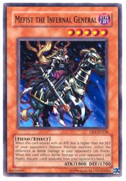 Mefist the Infernal General - Dark Revelation 1 (Common) [DR1-228]