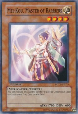 Mei-Kou, Master of Barriers⁣ - Force of the Breaker⁣ (Common)⁣ [025]