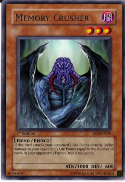 Memory Crusher (V.1 - Rare)⁣ - Shadow of Infinity⁣ (Rare)⁣ [029]