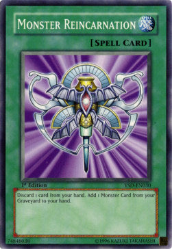 Monster Reincarnation⁣ - Starter Deck: GX 2006⁣ (Common)⁣ [030]