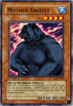 Mother Grizzly⁣ - Structure Deck: Fury From The Deep⁣ (Common)⁣ [005]