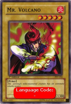 Mr. Volcano (V.2 - Common)⁣ - Pharaoh's Servant⁣ (Common)⁣ [044]