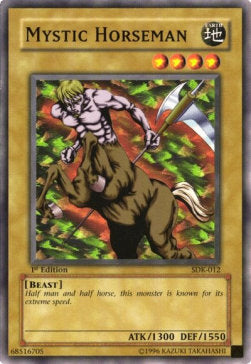 Mystic Horseman (V.2 - Common) - Starter Deck: Kaiba (Common) [SDK-012]