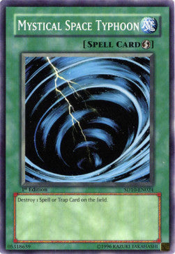 Mystical Space Typhoon - Structure Deck: Machine Re-Volt (Common) [SD10-024]