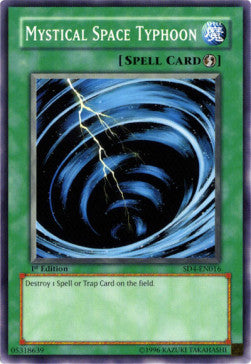 Mystical Space Typhoon - Structure Deck: Fury From The Deep (Common) [SD4-016]