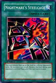 Nightmare's Steelcage⁣ - Structure Deck: Spellcaster's Judgment⁣ (Common)⁣ [031]