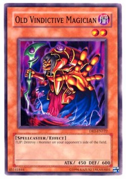 Old Vindictive Magician⁣ - Dark Revelation 1⁣ (Common)⁣ [122]
