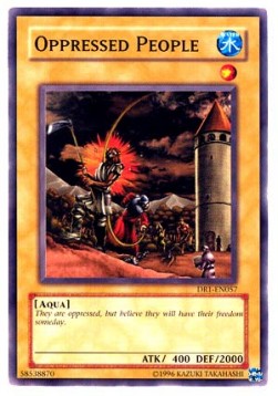 Oppressed People - Dark Revelation 1 (Common) [DR1-057]