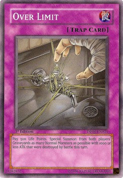 Over Limit⁣ - Duelist Pack: Jaden Yuki 3⁣ (Common)⁣ [024]