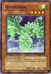Oxygeddon⁣ - Structure Deck: Dinosaur's Rage⁣ (Common)⁣ [011]
