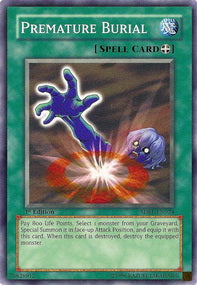 Premature Burial⁣ - Starter Deck: Kaiba Evolution⁣ (Common)⁣ [039]