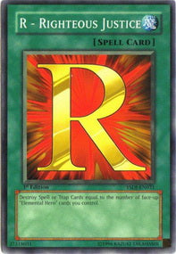 R - Righteous Justice⁣ - Duelist Pack: Jaden Yuki 2⁣ (Common)⁣ [018]