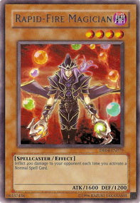 Rapid-Fire Magician⁣ - Structure Deck: Spellcaster's Judgment⁣ (Common)⁣ [016]