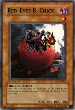 Black Dragon's Chick⁣ - Structure Deck: Dragon's Roar⁣ (Common)⁣ [007]