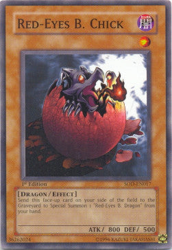 Black Dragon's Chick⁣ - Soul of the Duelist⁣ (Common)⁣ [017]