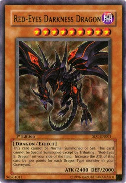 Red-Eyes Darkness Dragon⁣ - Structure Deck: Dragon's Roar⁣ (Ultra Rare)⁣ [001]