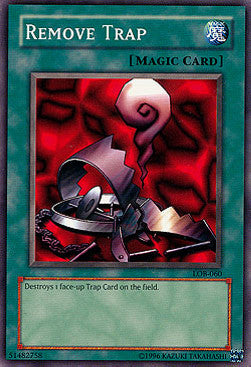 Remove Trap (V.2 - Common) - Legend of Blue Eyes White Dragon (Common) [LOB-060]