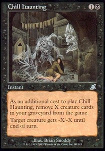Chill Haunting⁣ - Scourge⁣ (Uncommon)⁣ [60]