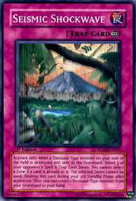 Seismic Shockwave⁣ - Structure Deck: Dinosaur's Rage⁣ (Common)⁣ [031]