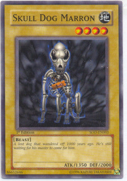 Skull Dog Marron⁣ - Soul of the Duelist⁣ (Common)⁣ [003]