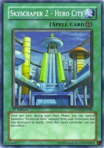 Skyscraper 2 - Hero City (V.1 - Super Rare) - Strike of Neos (Super Rare) [STON-048]