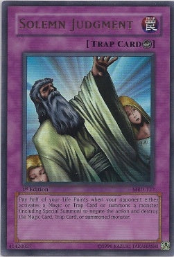 Solemn Judgment (V.2 - Ultra Rare)⁣ - Metal Raiders⁣ (Ultra Rare)⁣ [127]