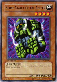 Stone Statue of the Aztecs⁣ - Structure Deck: Invincible Fortress⁣ (Common)⁣ [007]