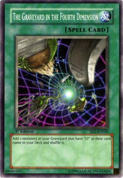 The Graveyard in the Fourth Dimension⁣ - Structure Deck: Dragon's Roar⁣ (Common)⁣ [020]