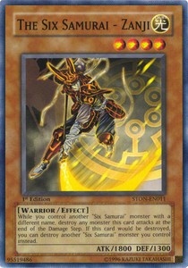 The Six Samurai - Zanji - Strike of Neos (Common) [STON-011]