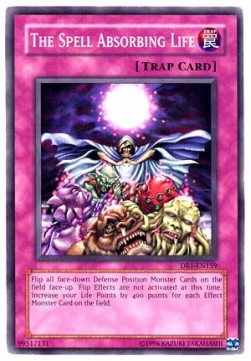 The Spell Absorbing Life - Dark Revelation 1 (Common) [DR1-159]