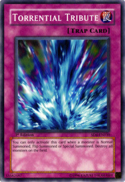 Torrential Tribute⁣ - Structure Deck: Fury From The Deep⁣ (Common)⁣ [030]
