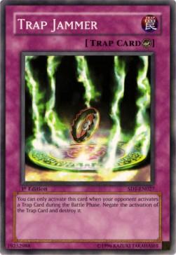 Trap Jammer⁣ - Structure Deck: Dragon's Roar⁣ (Common)⁣ [027]