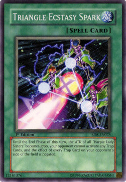 Triangle Ecstasy Spark⁣ - Structure Deck: Lord of the Storm⁣ (Common)⁣ [025]