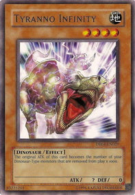 Tyranno Infinity⁣ - Structure Deck: Dinosaur's Rage⁣ (Common)⁣ [009]