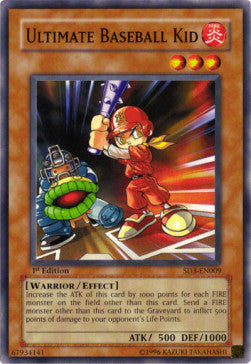 Ultimate Baseball Kid⁣ - Structure Deck: Blaze of Destruction⁣ (Common)⁣ [009]