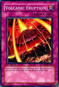 Volcanic Eruption⁣ - Structure Deck: Dinosaur's Rage⁣ (Common)⁣ [030]