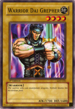 Warrior Dai Grepher (V.1 - Common) - Legacy of Darkness (Common) [LOD-020]