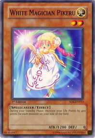 White Magician Pikeru⁣ - Structure Deck: Spellcaster's Judgment⁣ (Common)⁣ [013]