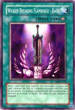 Wicked-Breaking Flamberge - Baou - Dark Revelation 1 (Common) [DR1-197]